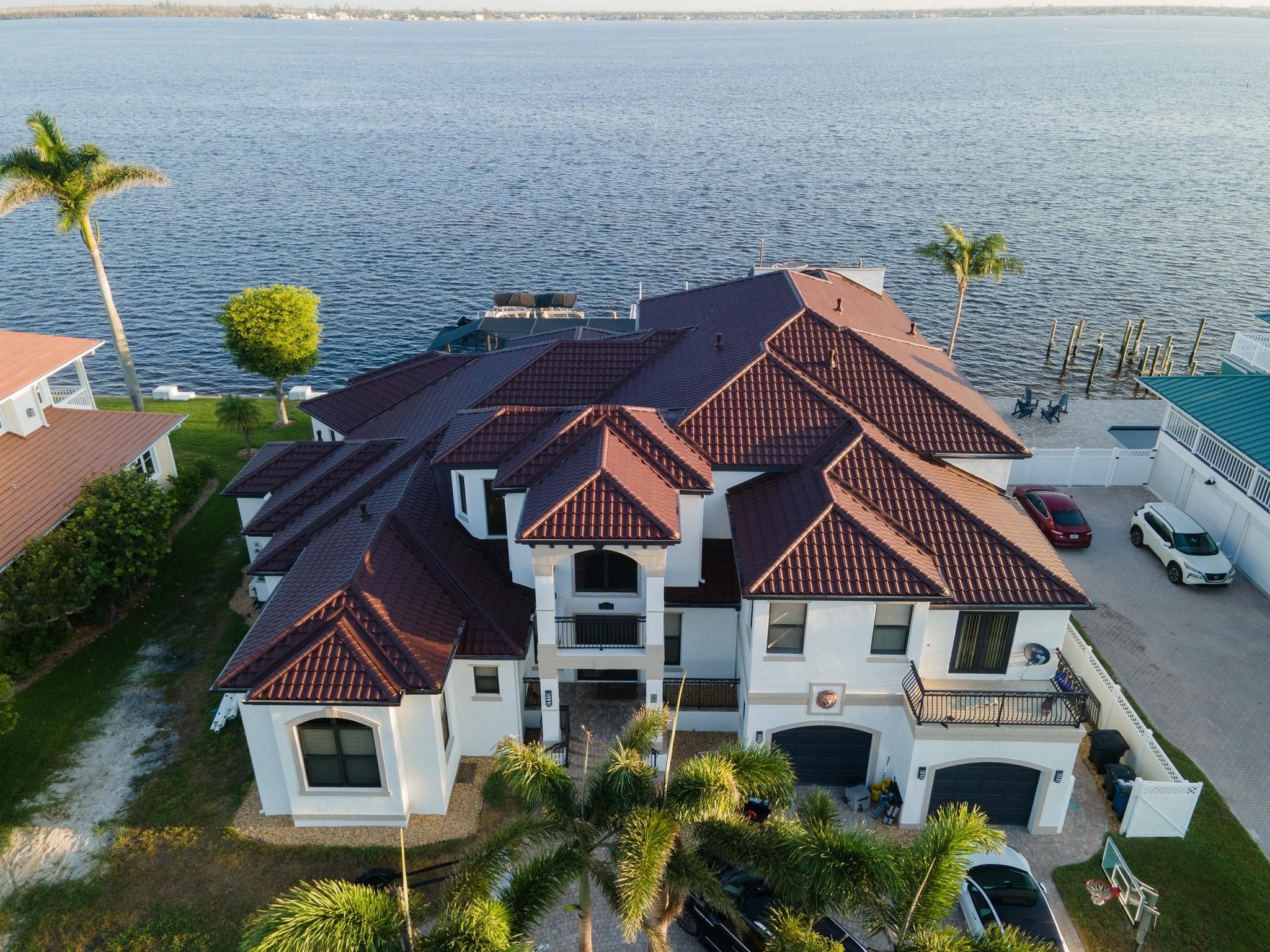 Tile-look Metal Roof installed by Beaver Roofing