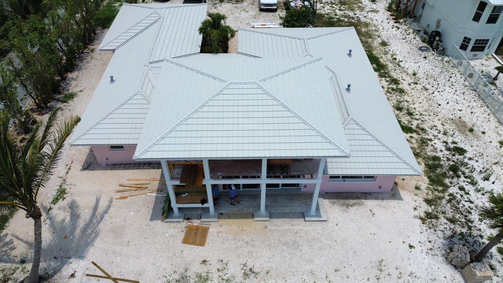 Residential Tile Roof installed by Beaver Roofing