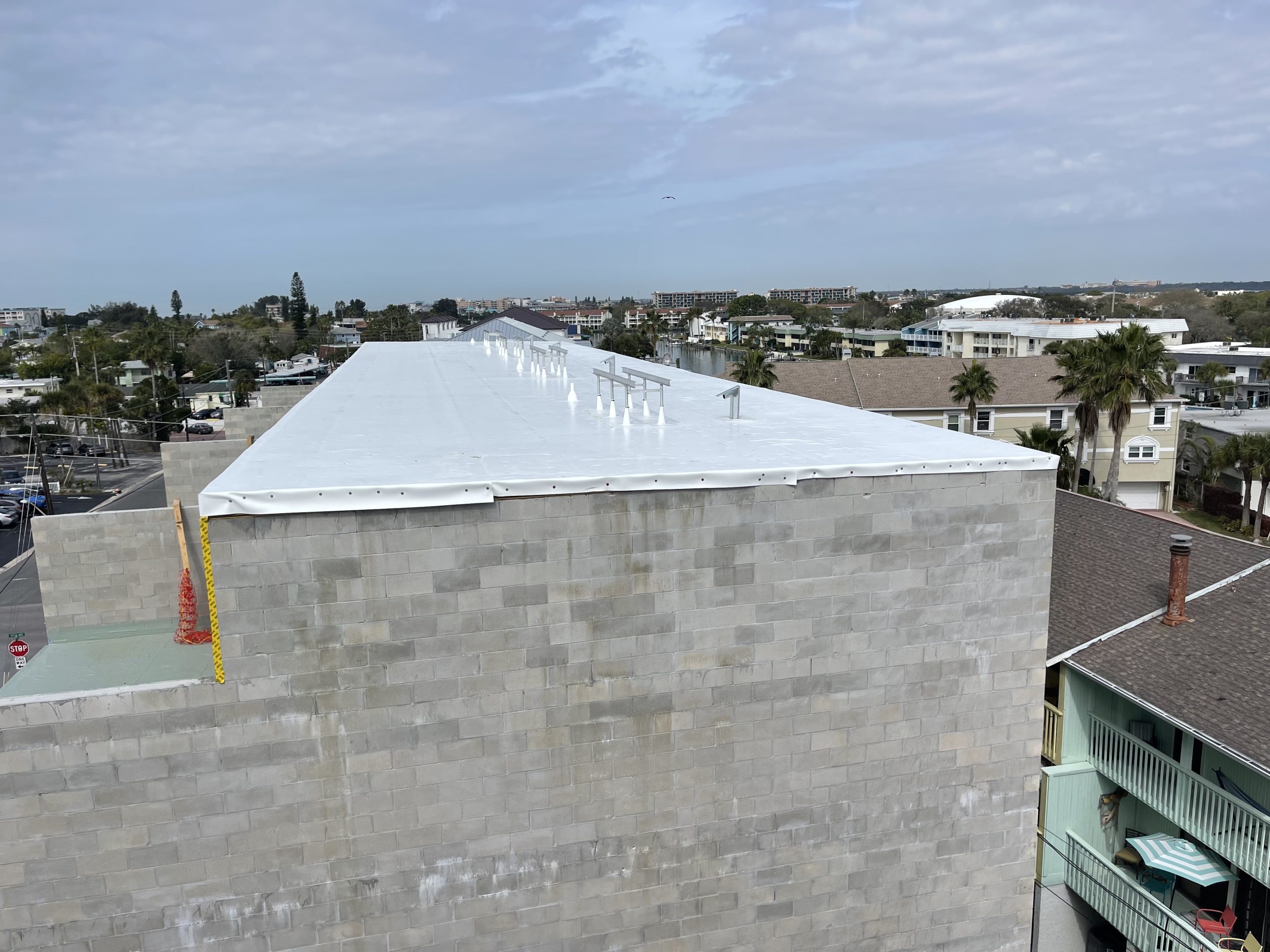 TPO Roof Install